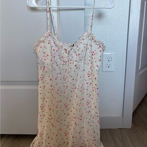 Floral Print Women's Nightgown